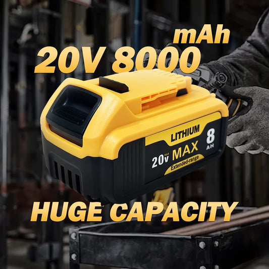 BATERIA REMPLAZO 20V PARA EQUIPOS DEWALT DE 8AH